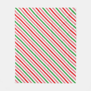 Watermelon Summer Stripes Pattern-56206 Fleecedecke