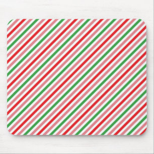 Watermelon Summer Stripes Pattern-56206 Mousepad
