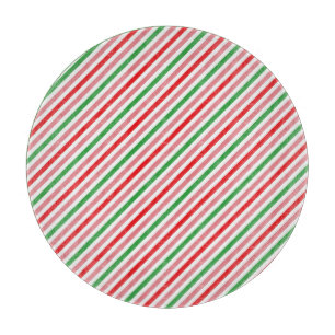 Watermelon Summer Stripes Pattern-56206 Schneidebrett