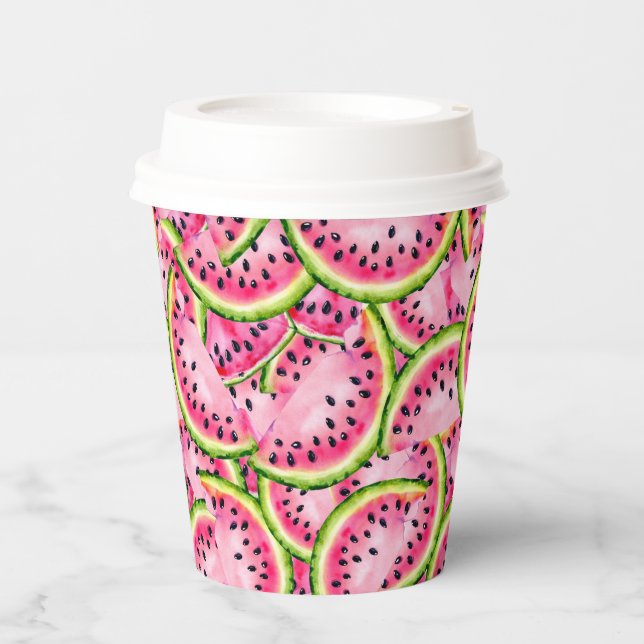 Watermelon Surprise Paper Cups Pappbecher (Vorderseite)