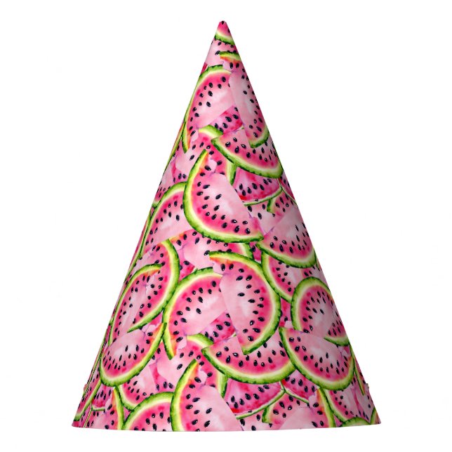 Watermelon Surprise Party Hat Partyhütchen (Vorderseite)