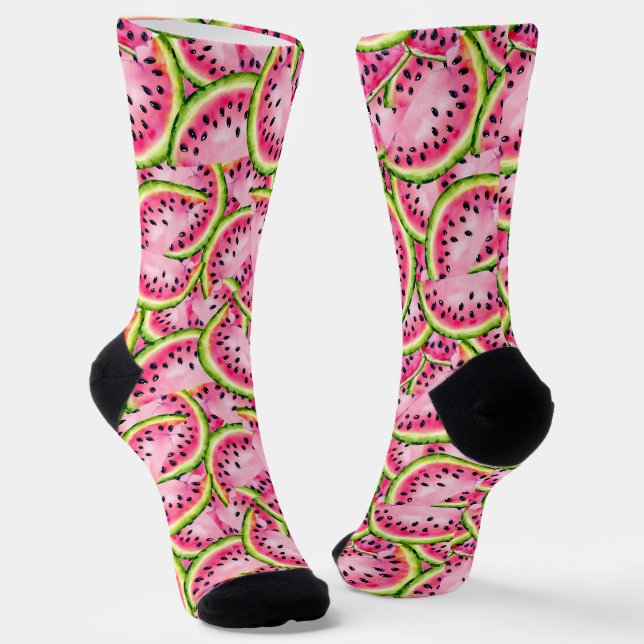 Watermelon Surprise Socks #2 Socken (Gewinkelt)