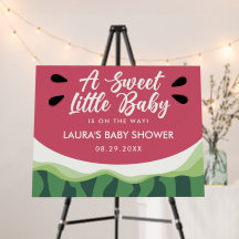 Watermelon Sweet Little Baby Baby shower d'été