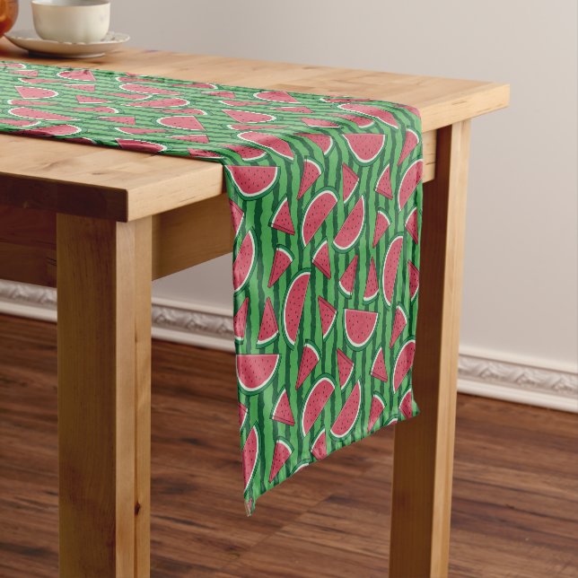Watermelon Table Runner Kurzer Tischläufer (Beispiel)