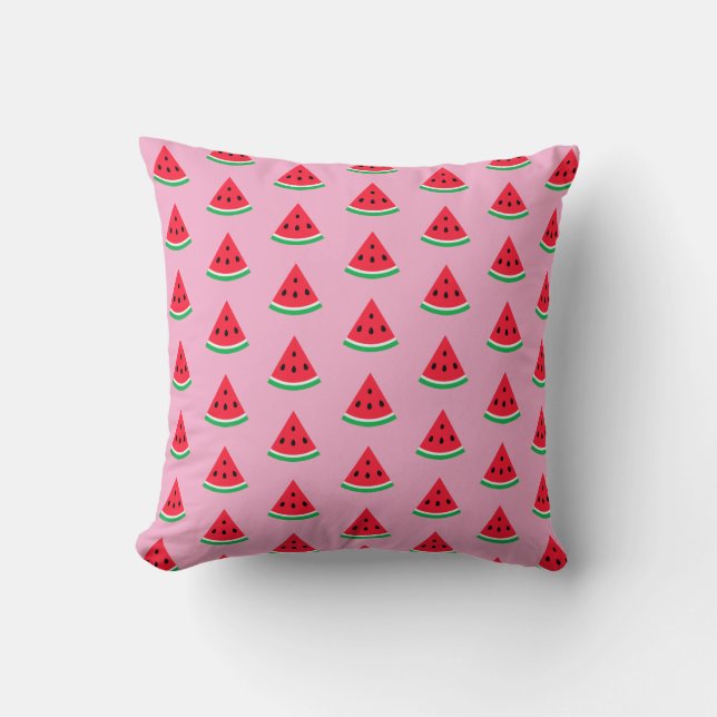 Watermelon Throw Pillow Kissen (Vorderseite)
