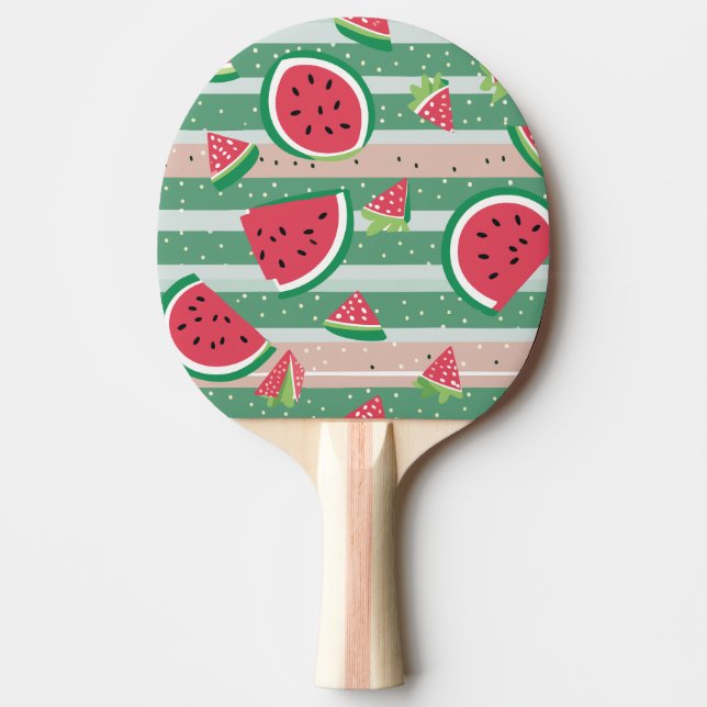Watermelon Tiles Tischtennis Schläger (Vorderseite)