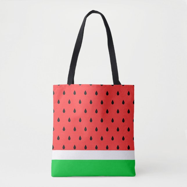 Watermelon Tote Beutel Freie Palästina Tasche (Vorderseite)
