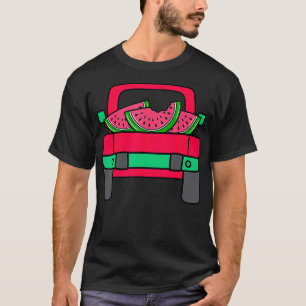 Watermelon Truck Sommer Melon Lover Frucht Slice S T-Shirt