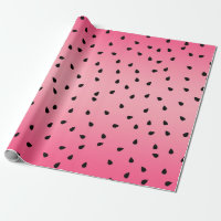 Watermelone Schwarze Seeds Sommermäuse Juicy Pink