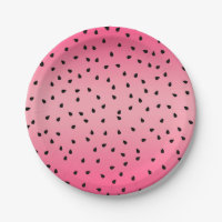 Watermelone Schwarze Seeds Sommermäuse Juicy Pink
