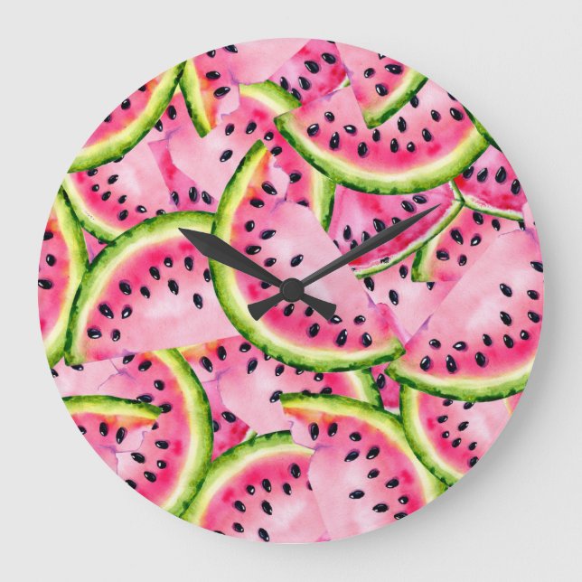Watermelone überraschende Uhr (Vorderseite)