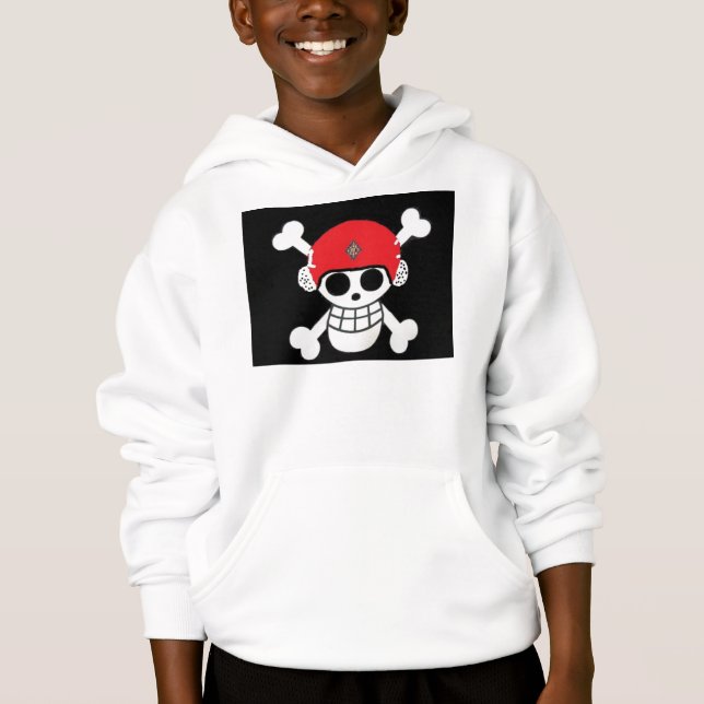 waterpolo bandea pirata hoodie (Vorderseite)