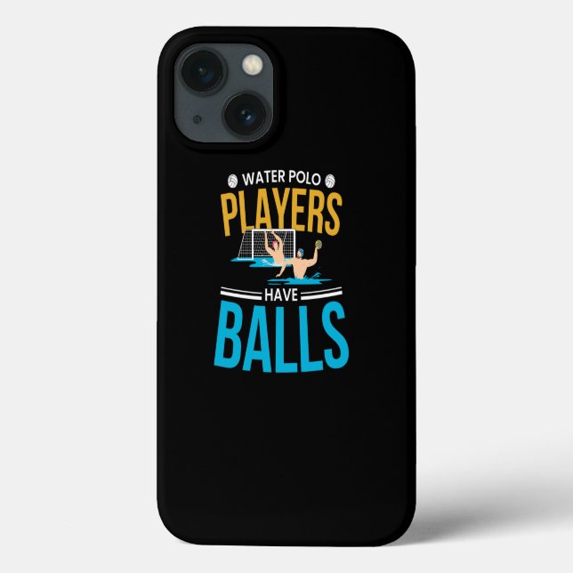 WaterPolo Players Balls Case-Mate iPhone Hülle (Rückseite)