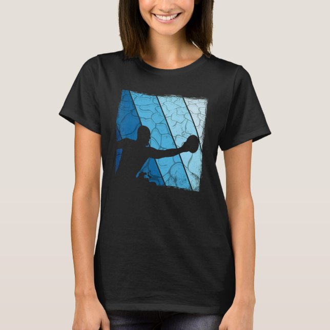 Waterpolo Waterpolo Spielen T-Shirt (Vorderseite)