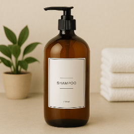 Waterproof bearbeitbares Badezimmer Vinyl-Etikett Aufkleber