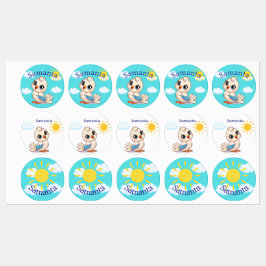  Waterproof Name Labels for Baby & Kids Etiketten
