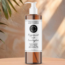 Waterproof white cosmetics bottle label add logo