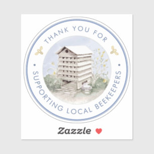 Waterproof Window or Door Beekeeper Honey Sticker