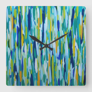 Waterprotokollierte Wall-Uhr Quadratische Wanduhr