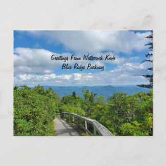 Waterrock Knob Maggie Tal Blaue Riviera Postkarte