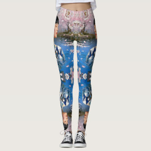 "Water's Digital Dream" - ein digitales Portrait Leggings