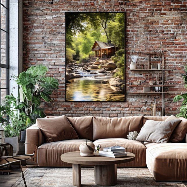Waterside Haven Leinwanddruck (Von Creator hochgeladen)
