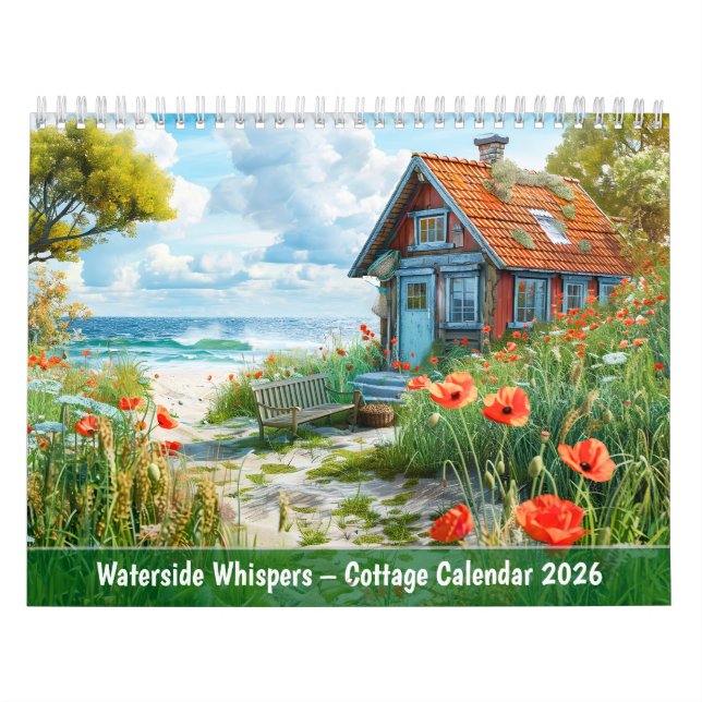 Waterside Whispers – Cottage Calendar 2026 Kalender (Titelbild)