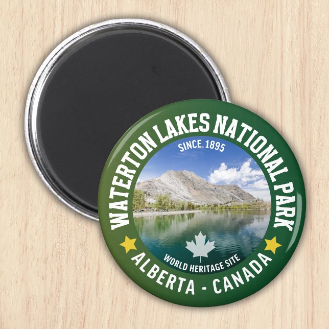 Waterton Lakes National Park Alberta Canada Magnet (Von Creator hochgeladen)