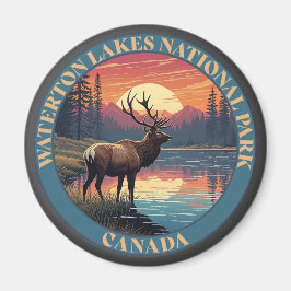 Waterton Lakes National Park of Canada Magnet