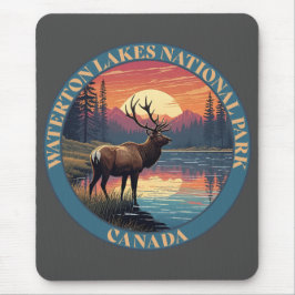 Waterton Lakes National Park of Canada Mousepad