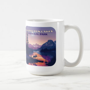 Waterton Lakes Nationalpark Kanada Alberta Kaffeetasse