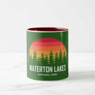 Waterton-Lakes-Nationalpark Zweifarbige Tasse