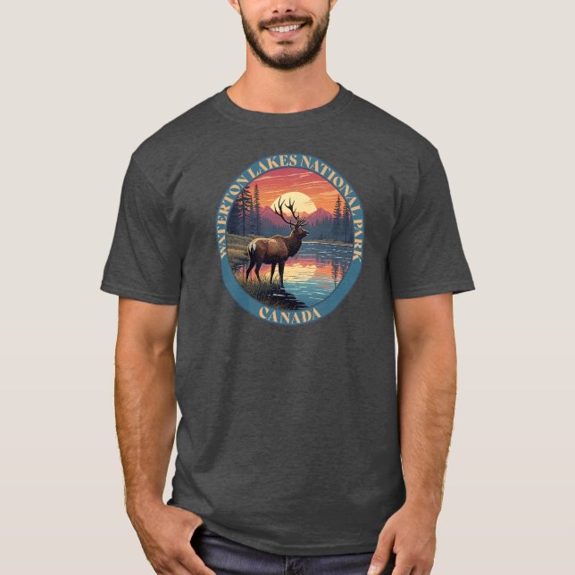 Waterton-Seen-Nationalpark in Kanada T-Shirt (Vorderseite)