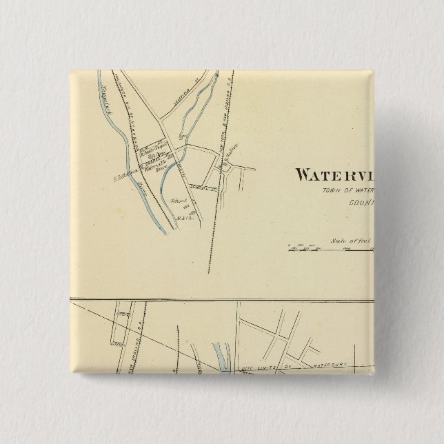 Waterville, S of Waterbury Button (Vorderseite)