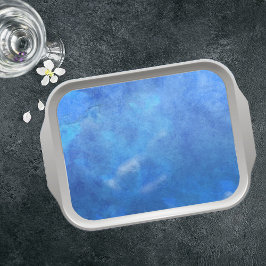 Watery Blue Decoupage Seidenpapier