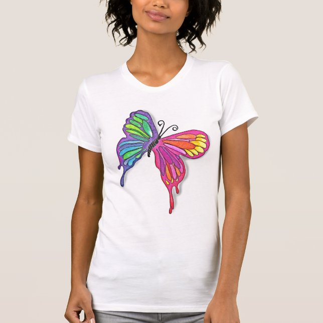 Watery Butterfly T-Shirt (Vorderseite)