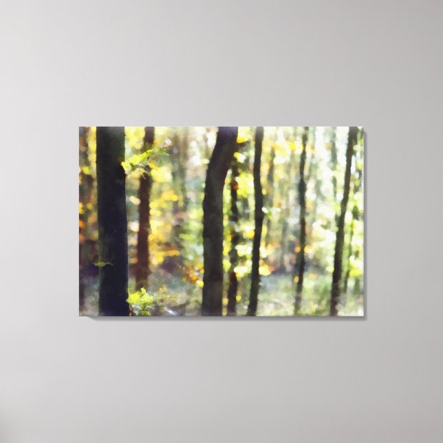 Watery Woods Leinwanddruck (Vorderseite)