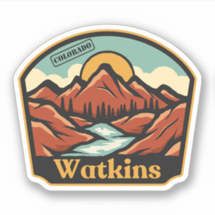 Watkins, Autocollant Colorado