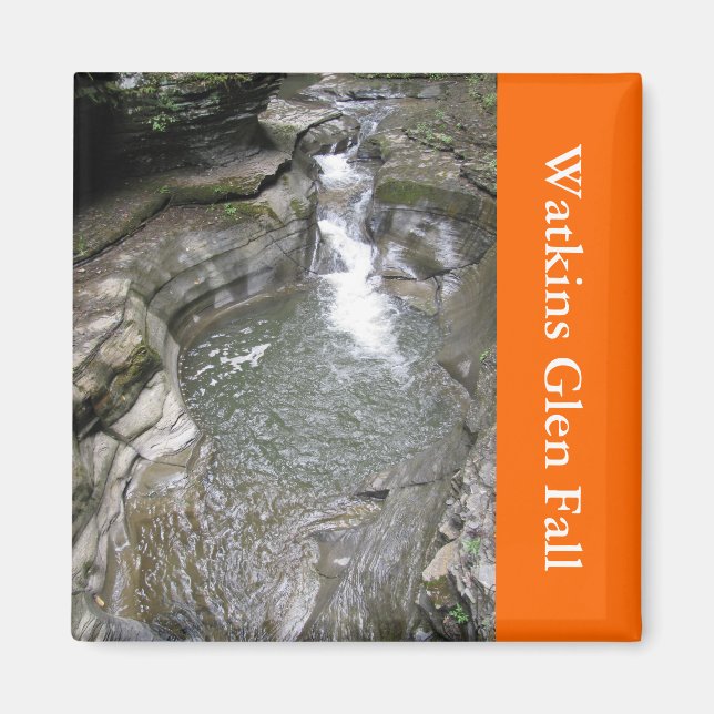 Watkins Glen Fall Magnet (Vorne)