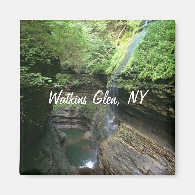 Watkins Glen Kühlschrank Magnet (Vorne)