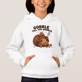 Watscheln bis du schwankst Truthahn Hoodie