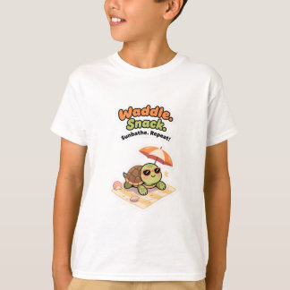 Watscheln. Snacken. Sonnenbaden. Wiederholen! T-Shirt