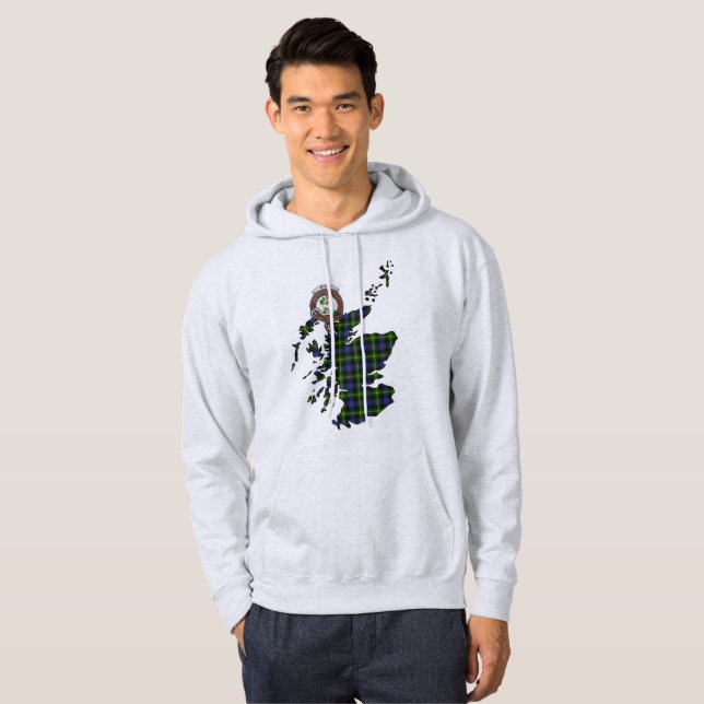 Watson Clan Badge Sweat - shirt à capuche adulte (Devant entier)