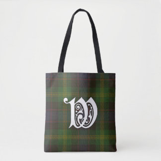 Watson Clan Tartan Monogram Tasche