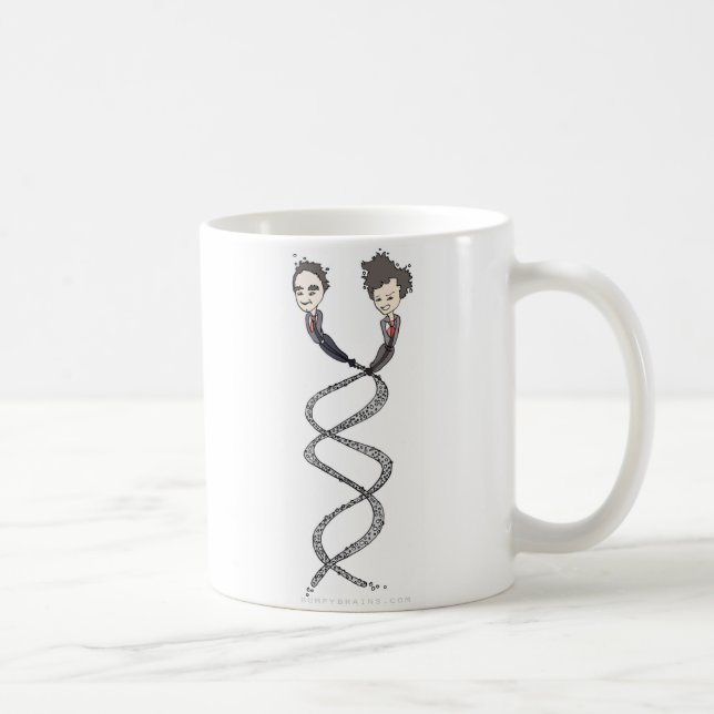 Watson et Crick Neurons Mug (Droite)