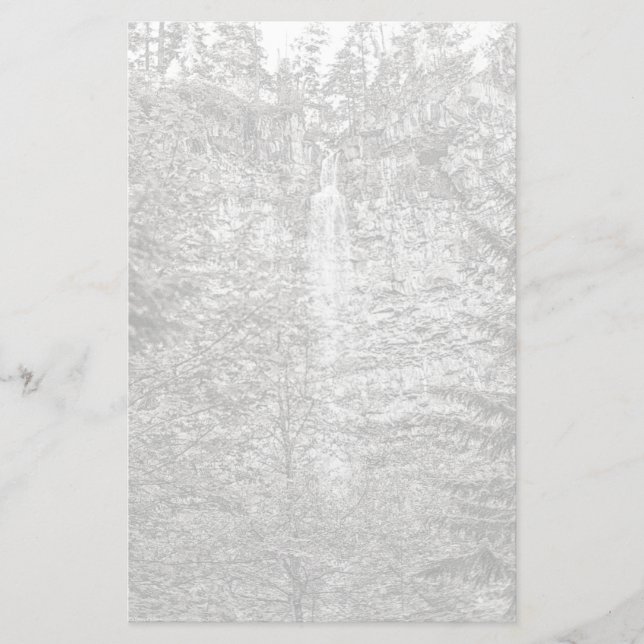 Watson Falls Briefpapier (Vorderseite)