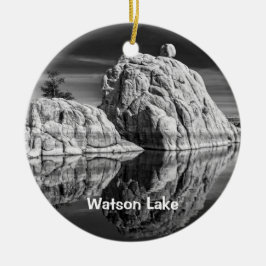 Watson Lake Monumental Rock Keramik Ornament