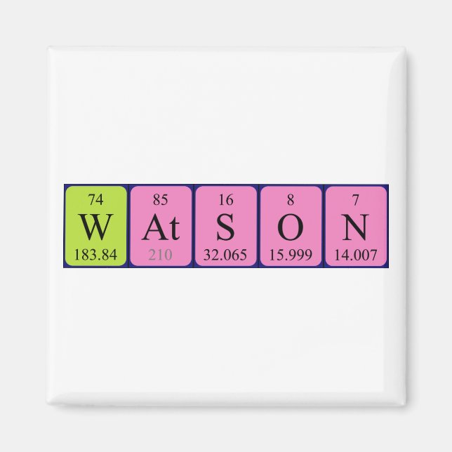 Watson Periodenmagnet Magnet (Vorne)