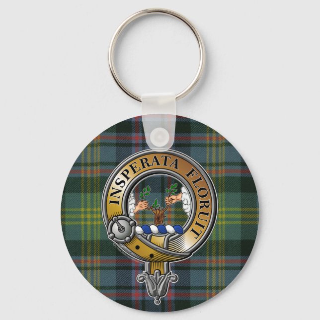 Watson Tartan & Badge Schlüsselanhänger (Vorderseite)