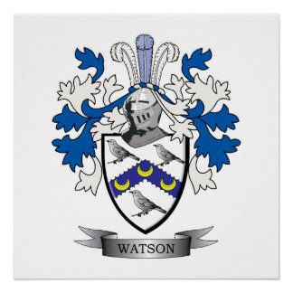 Watson-Wappen Poster